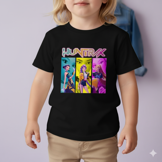 Neon Demon Hunter Squad Kids Tee